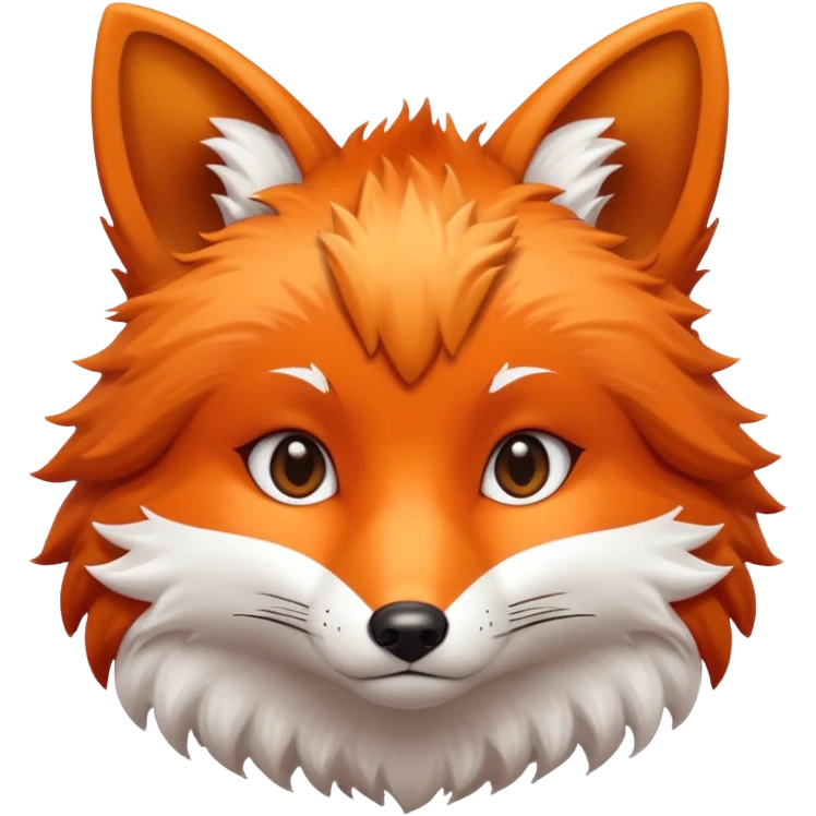 Furry fox emoji