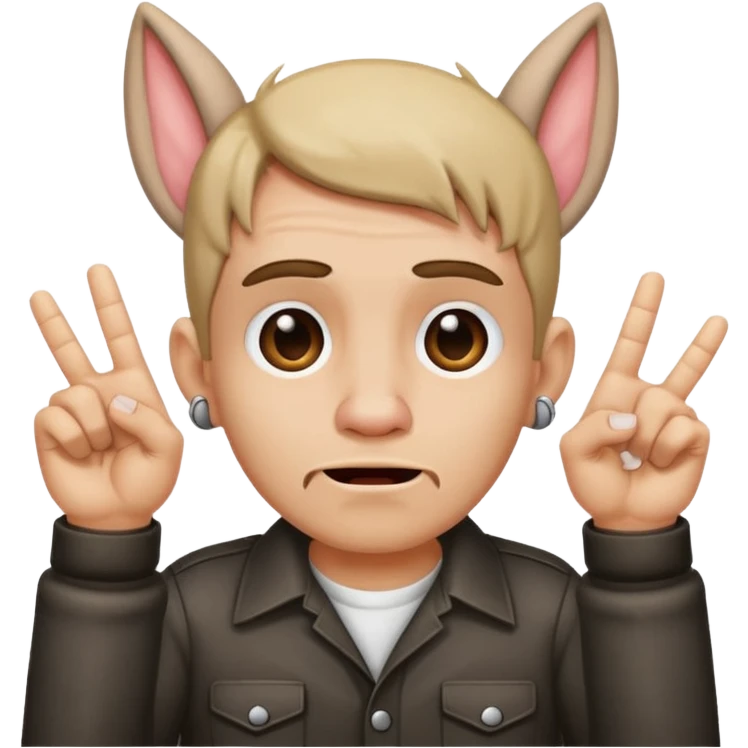 Put these together 🤤🤟👂👂 emoji