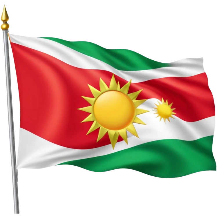 Kurdistan flag emoji