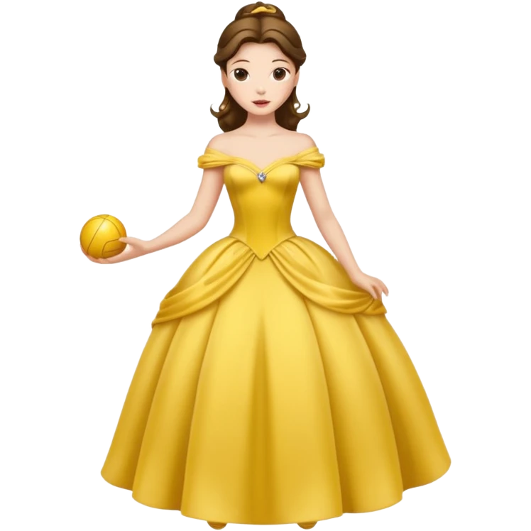 Belle from Beauty and the Beast emoji