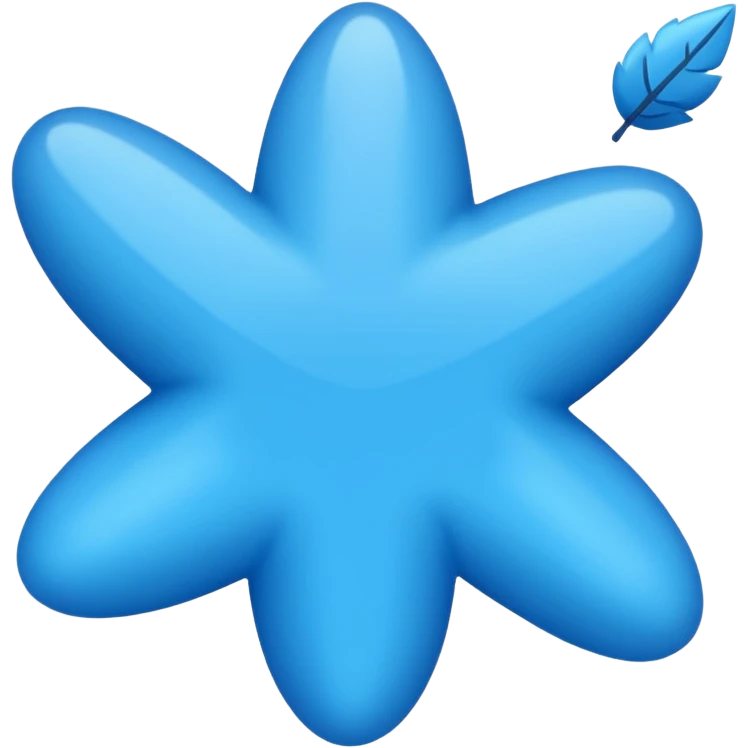 Blue ticks emoji