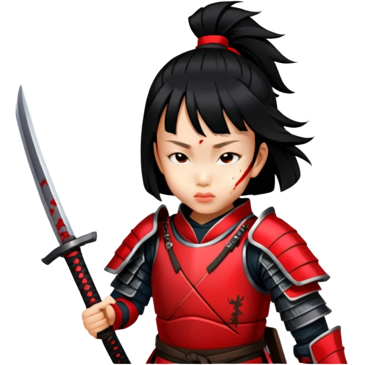 Battle-Ready Samurai emoji