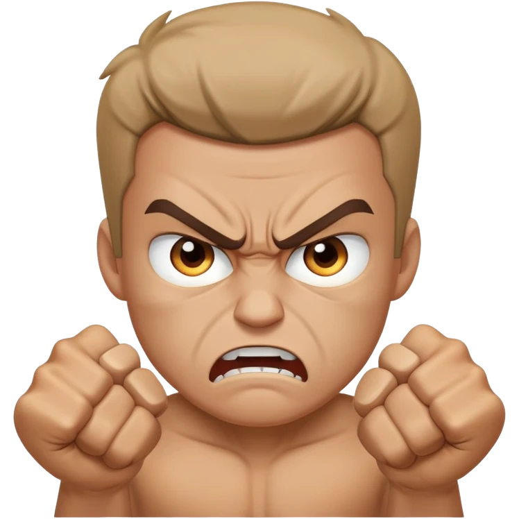 Engry guy emoji