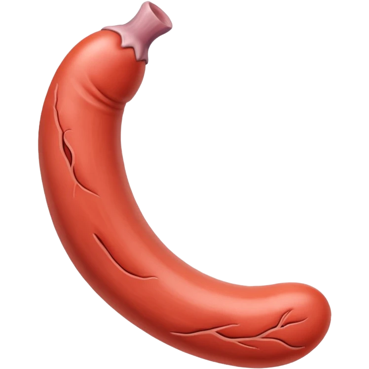 A dick emoji