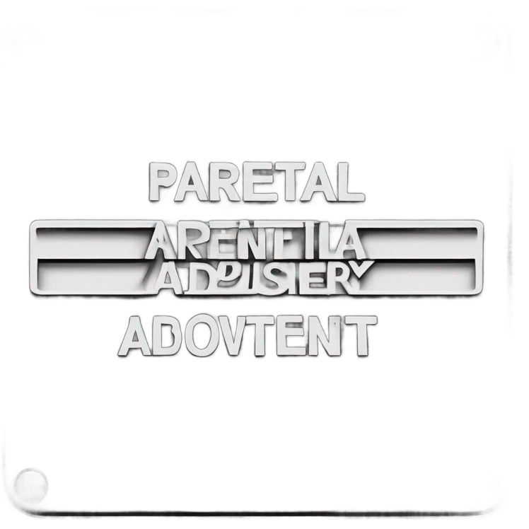parental advisory explicit content symbol emoji