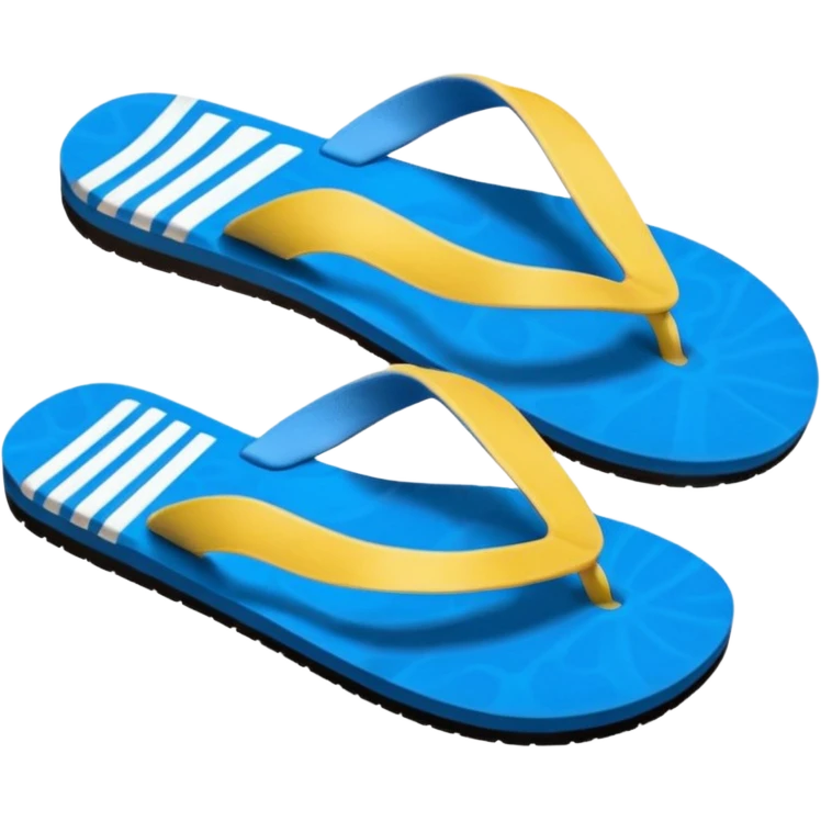 A pair of flip flops emoji