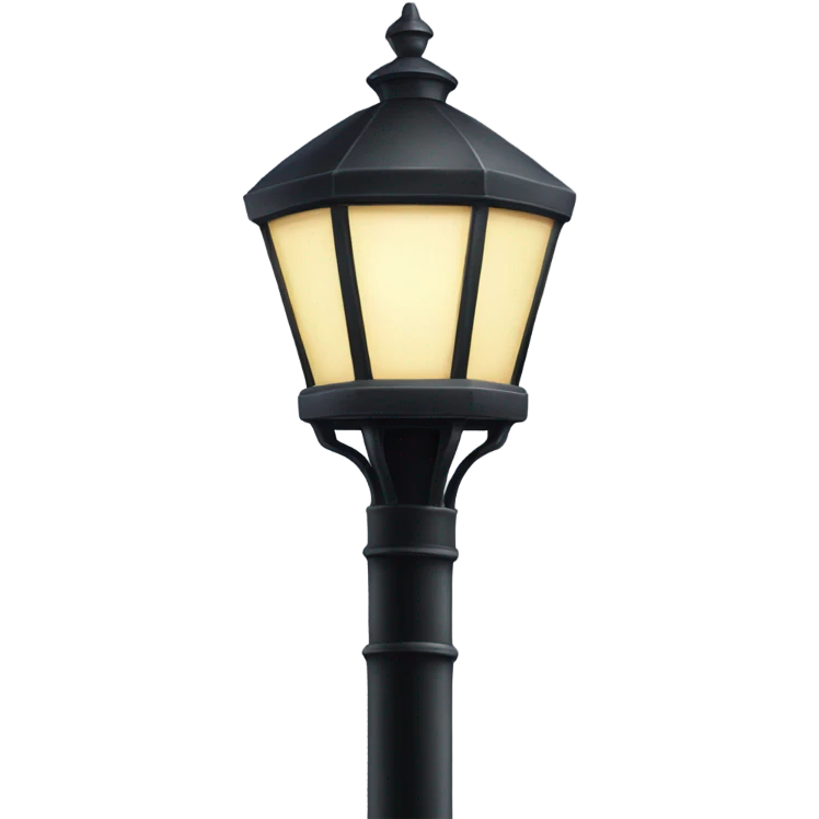 Christmas lamppost black cat emoji
