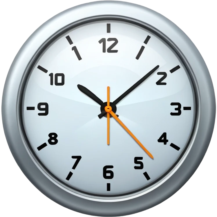 time emoji