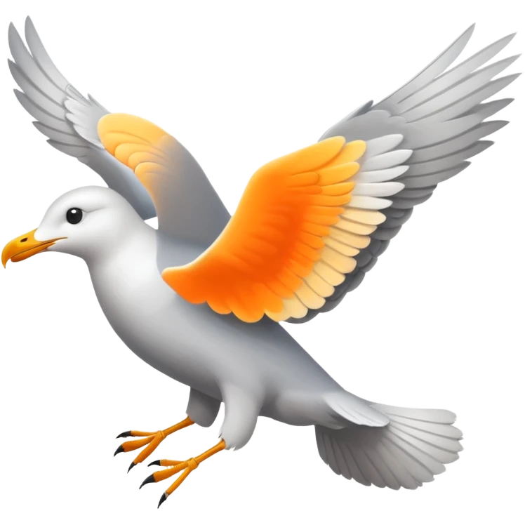 Seagull emoji