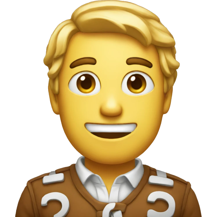Make a funny emoji with "Pi" letters emoji