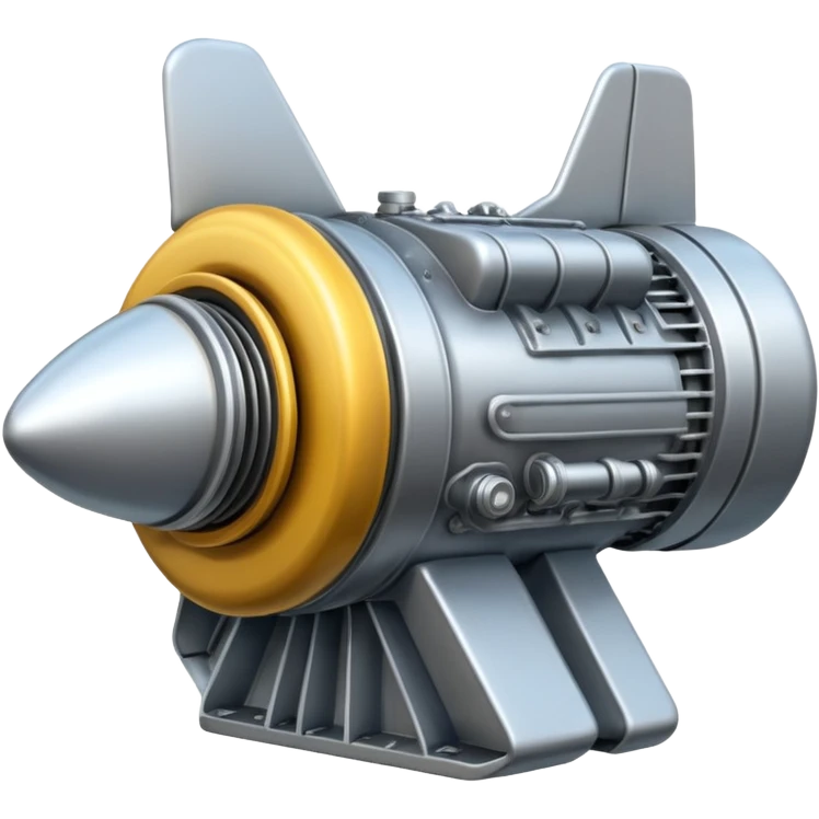 generate realistic airplane engine emoji