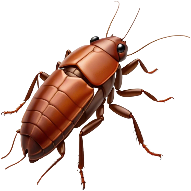 cockroach with iphone emoji
