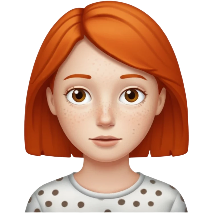 pele com pintas emoji