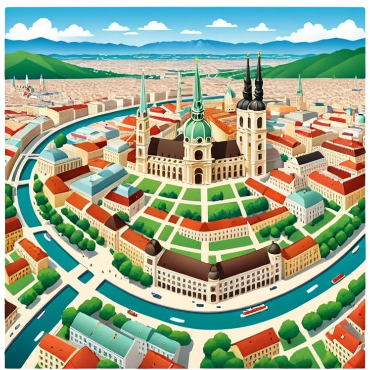 vienna map emoji