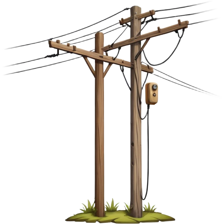 Telephone pole emoji