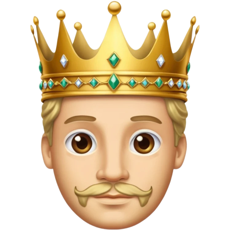 king crowns emoji
