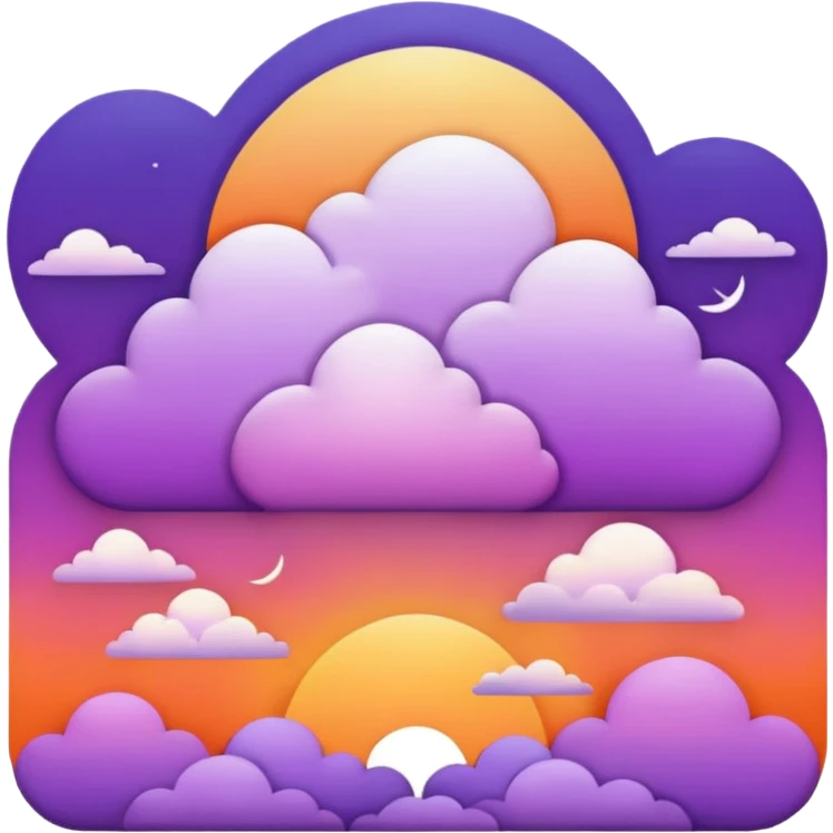Sunset emoji