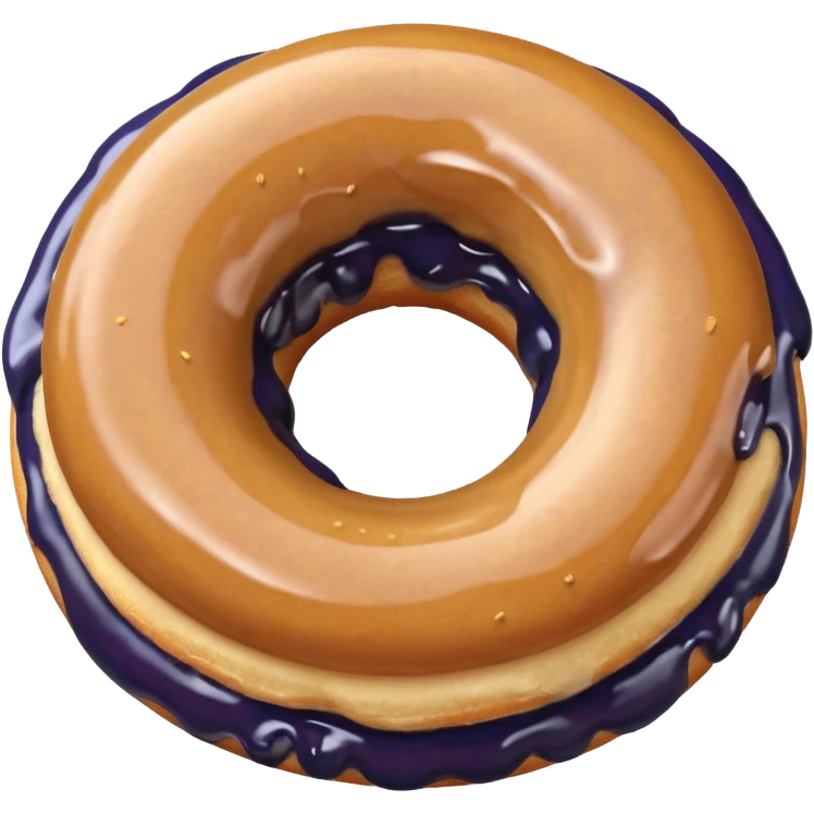 yaban mersini donut emoji