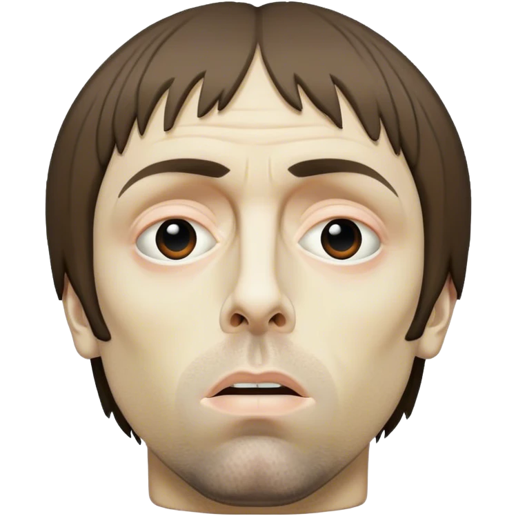 Liam Gallagher crucified emoji