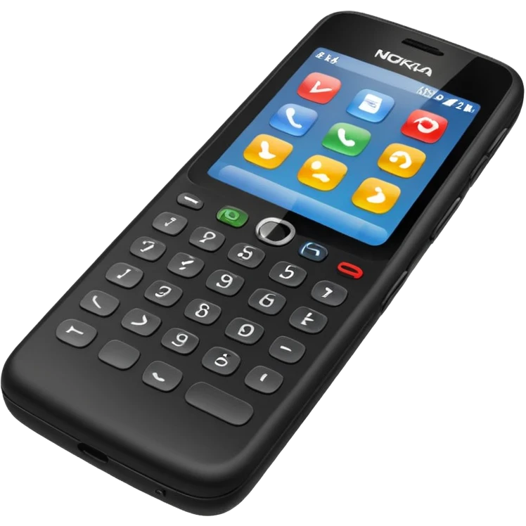 Celular nokia emoji