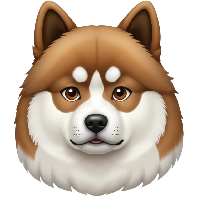Akita dog emoji