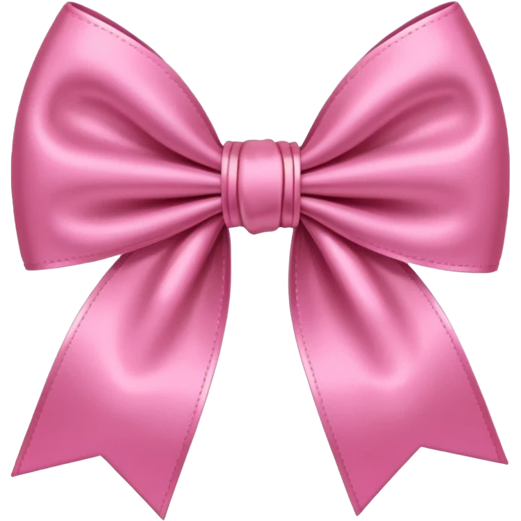 pink bow emoji