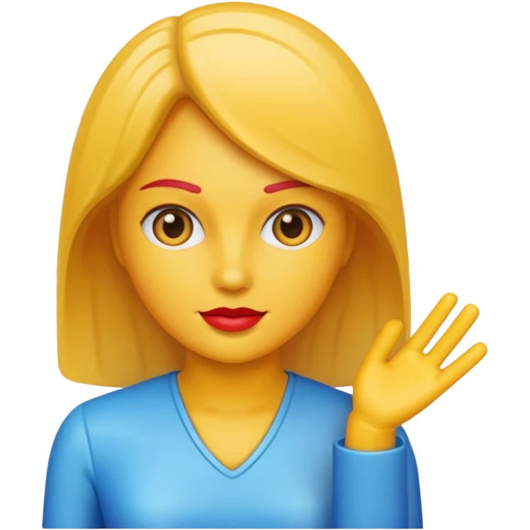 plastic woman emoji