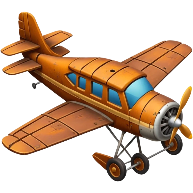 small size plane old town emoji