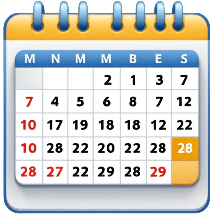 calender emoji