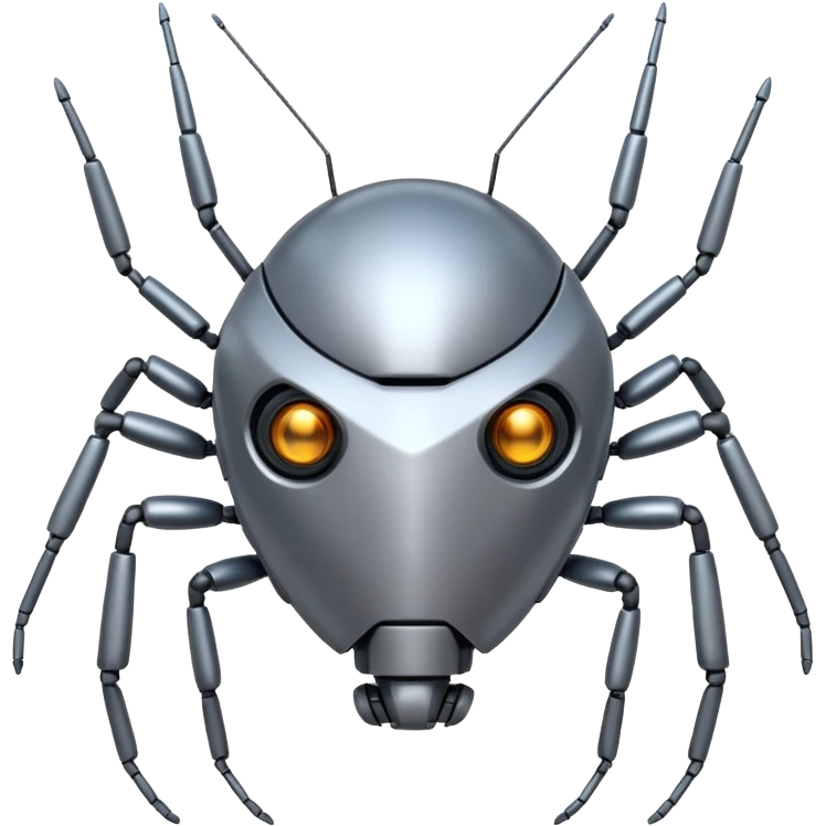 robot bug head emoji