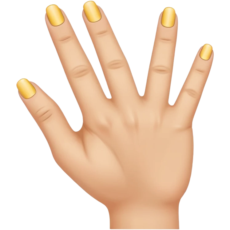 hand with ring finger and thumb down emoji