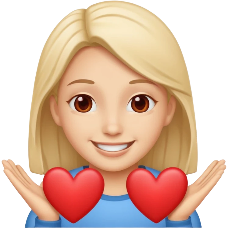 Mix these emojis “😗🥹” and add this one to each side “🫰” emoji