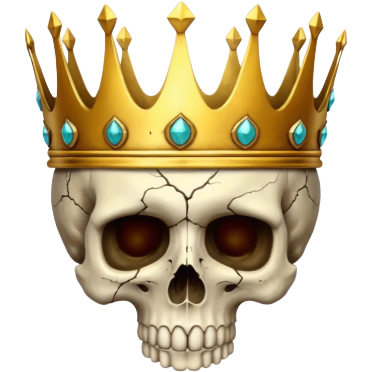 ترکیب 💀+👑 emoji
