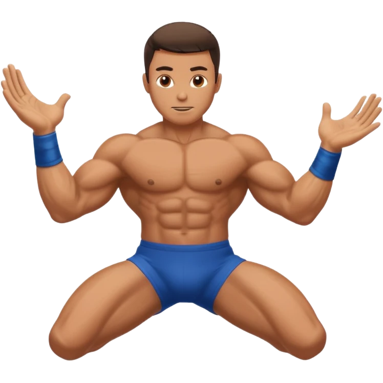 Hits a man emoji
