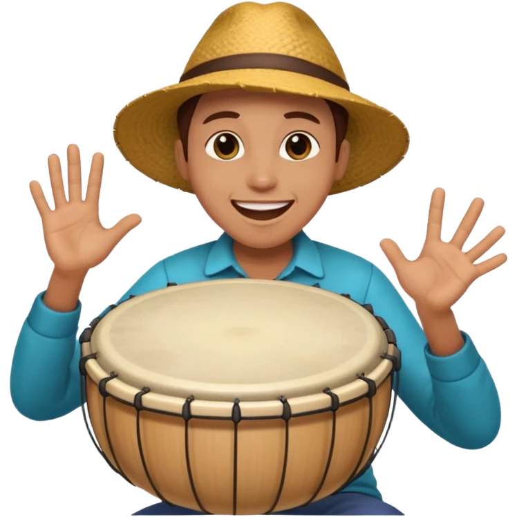 play tambor emoji