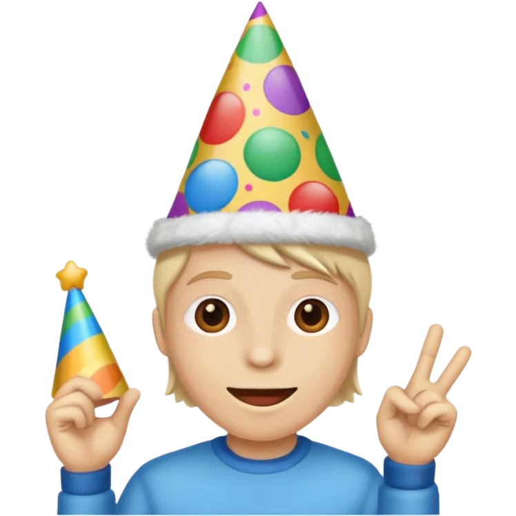 Happy Birthday Hat emoji