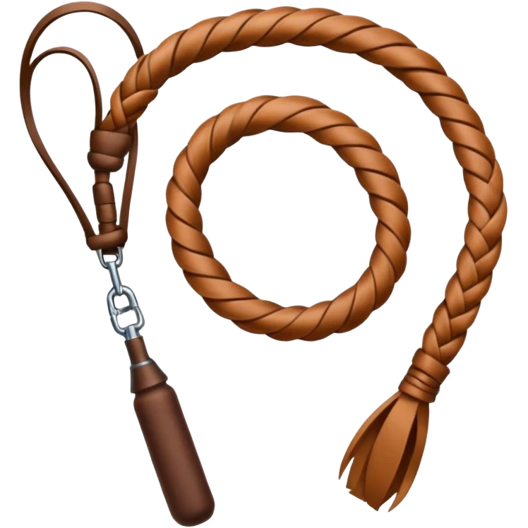 whip brown emoji