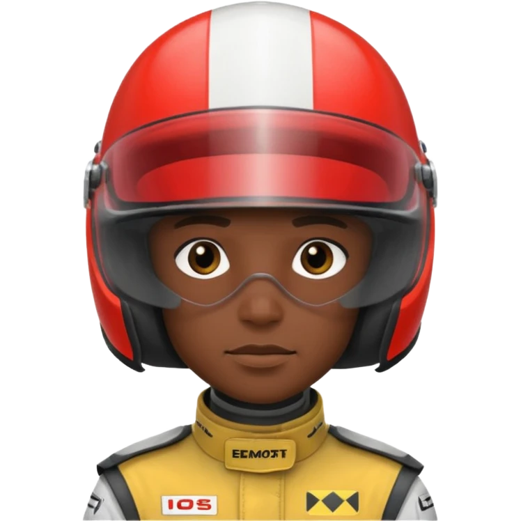 black formula driver emoji