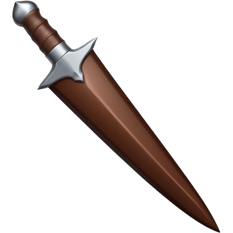 chocolate dagger emoji