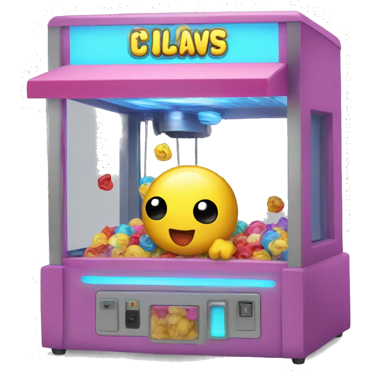 Claw machine emoji
