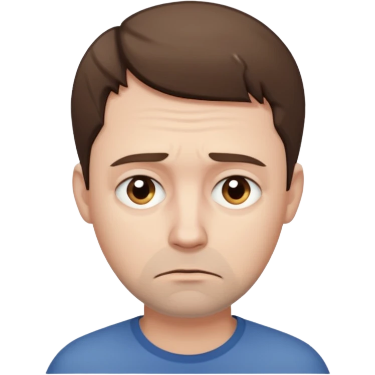 sad 42 year old man emoji