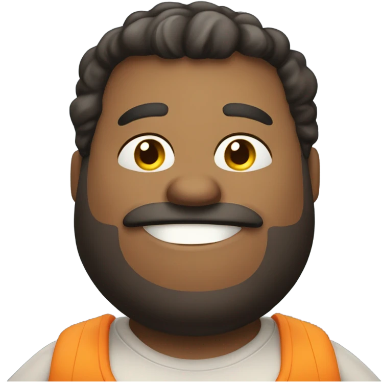 Fat dude emoji