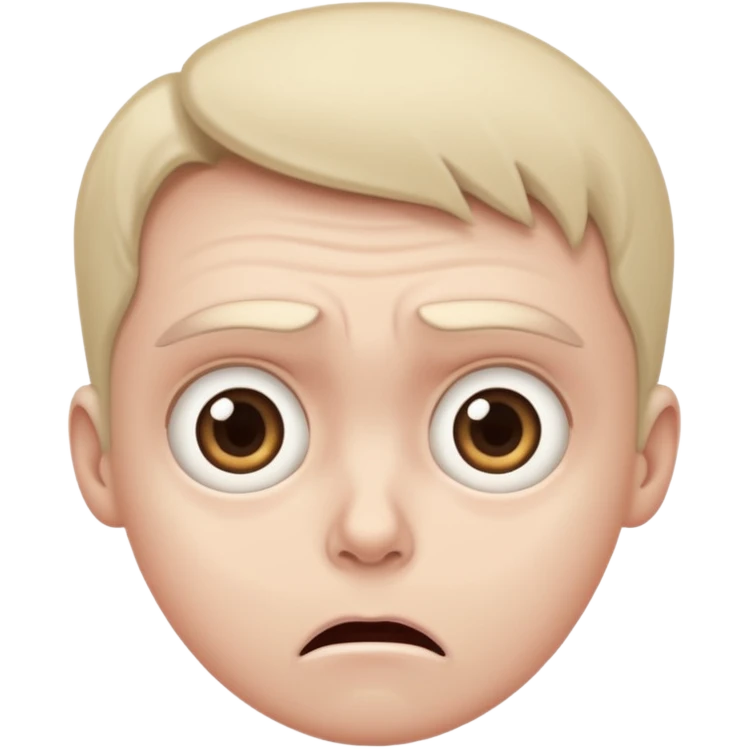 scared face emoji