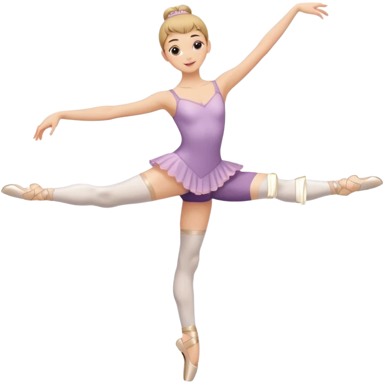 Ballerina (arabesque) emoji