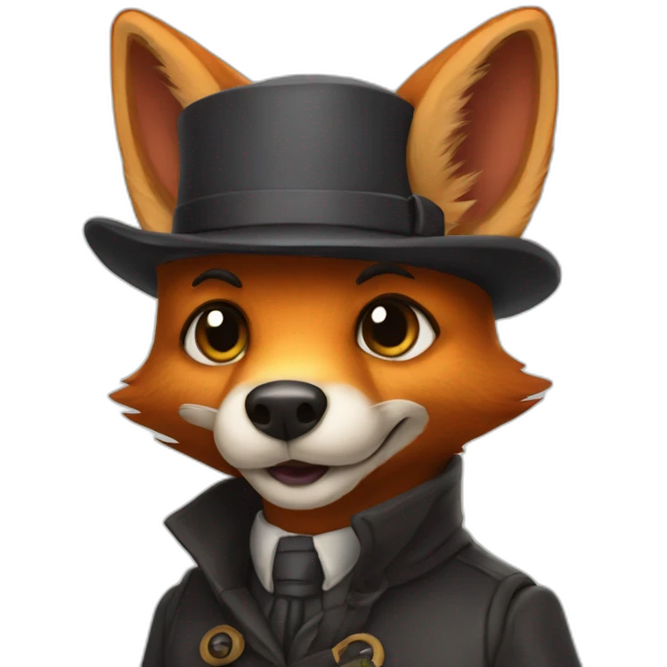 sherlock holmes fox emoji