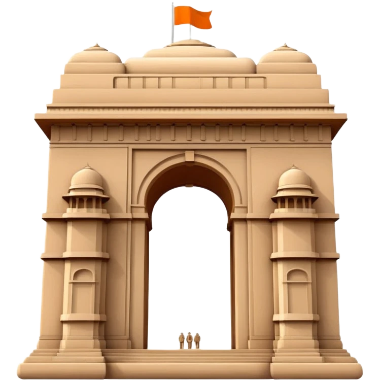 India Gate emoji