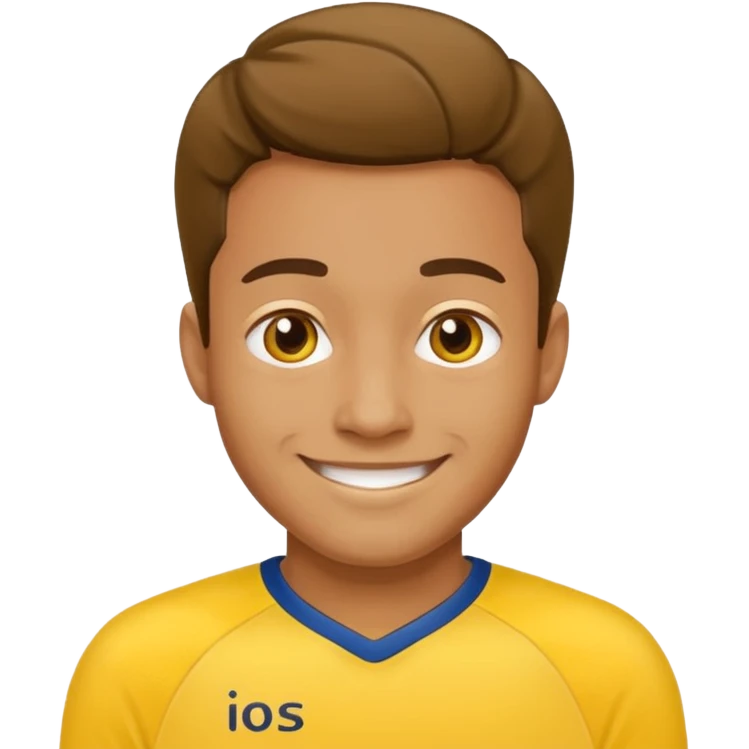 man with yellow jersey emoji