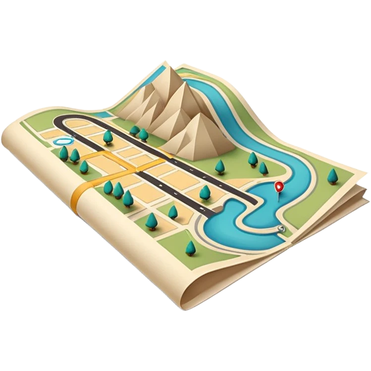 road map emoji