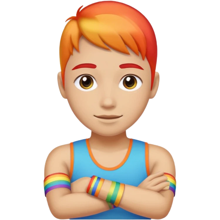 Rainbow nazi emoji