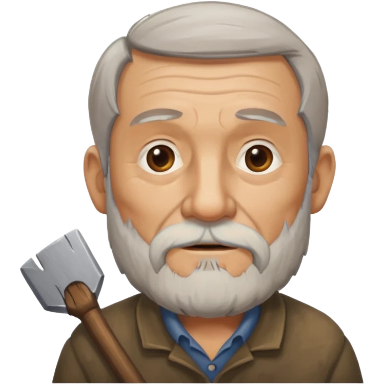 woodcutting grandpa emoji